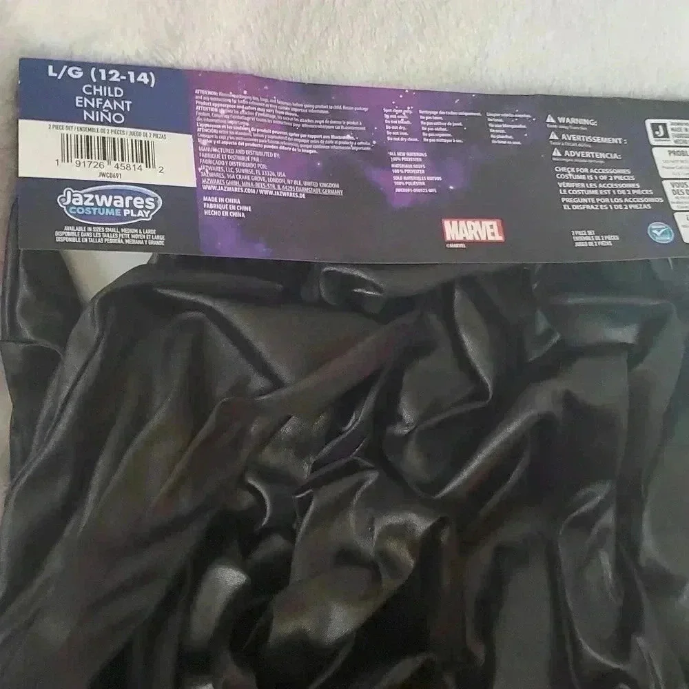 Marvel black panther costume